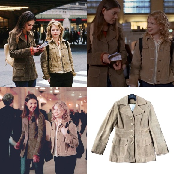 RARE Vintage Suede Coat ASO Joey Potter Dawson’s Creek - Picture 2 of 16